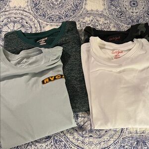 Boys bundle of RVCA and Cat & Jack Long Sleeve shirts